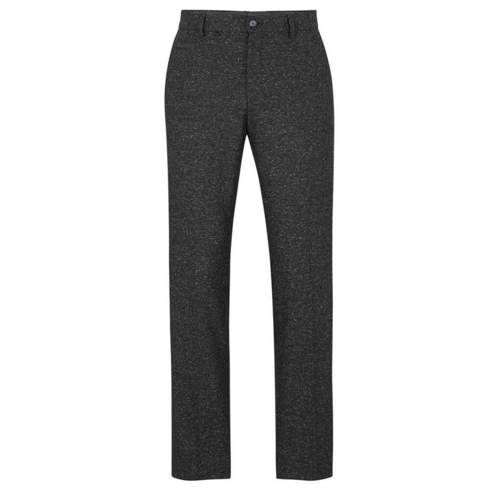 Boss Mens H-Genius Textured Slim Pants / Gray